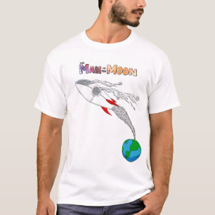 Camiseta Homem na lua