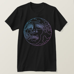 Camiseta homem na lua