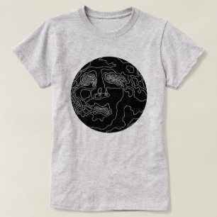 Camiseta homem na lua