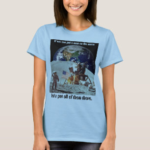 Camiseta Homem na lua