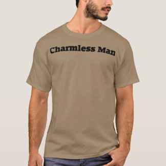 Camiseta Homem negro sem graça