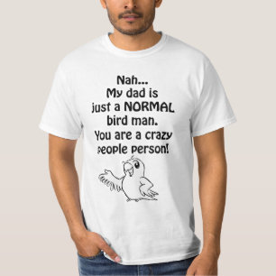 Camiseta Homem normal do pássaro
