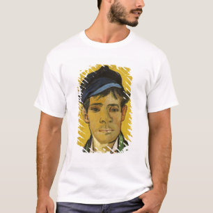Camiseta Homem novo com um chapéu, 1888 de Vincent van Gog