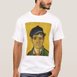 Camiseta Homem novo com um chapéu, 1888 de Vincent van Gog
