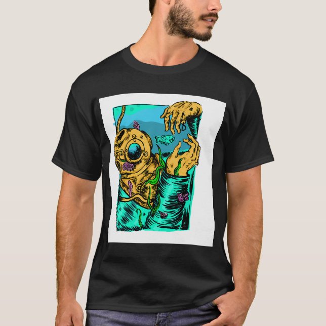 Camiseta Homem Oceano (Frente)
