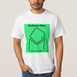Camiseta Homem ordinário