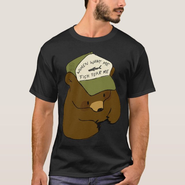 Camiseta Homem ou urso (Frente)