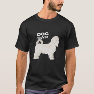 Camiseta Homem-Pai de Cachorro Maltês