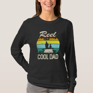Camiseta Homem - Pai De Pesca - Enguia-Pai Legal - Fisher V