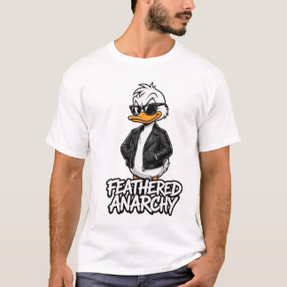 Camiseta Homem Pato Anarquia Empenada