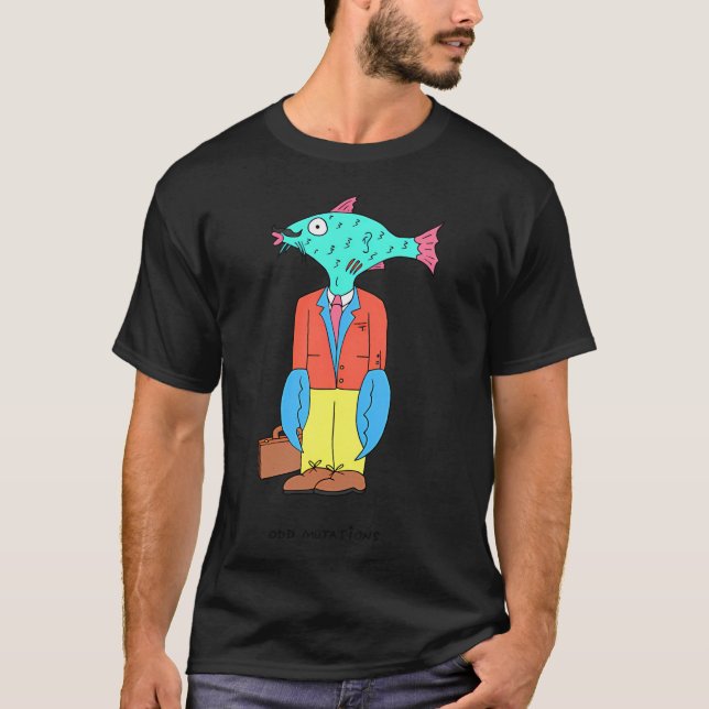 Camiseta Homem Peixe (Frente)