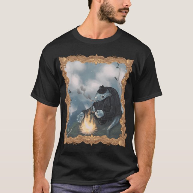 Camiseta homem-peixe (Frente)