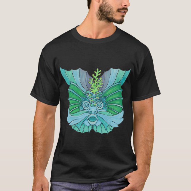 Camiseta Homem-peixe Ashmoleon (Frente)