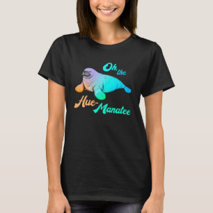 Camiseta Homem Peixe-boi Arco-íris Humanidade Animal Vaca M