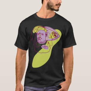 Camiseta Homem Peixe Violeta