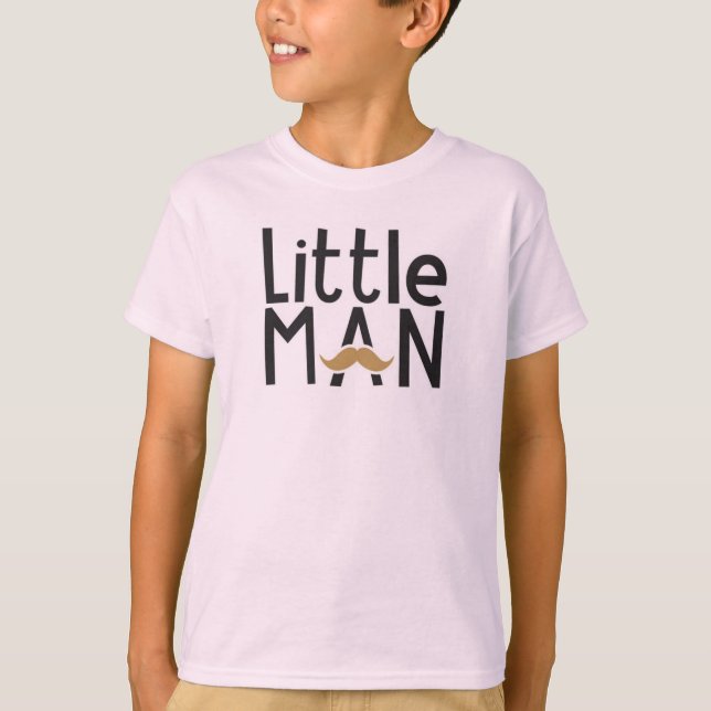 Camiseta Homem Pequeno - Grande Atitude! Crianças teares (Frente)