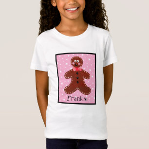Camiseta Homem personalizado de pão de Natal