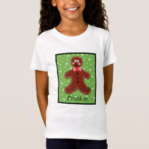 Camiseta Homem personalizado de pão de Natal