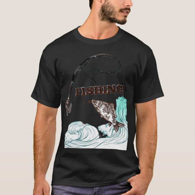 Camiseta HOMEM pescador (Frente)