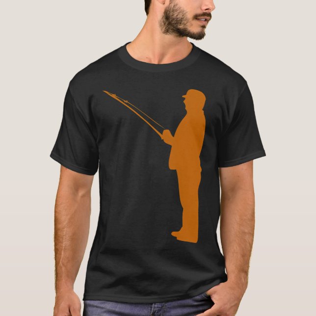 Camiseta Homem pescando (Frente)