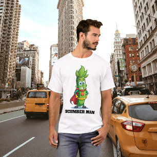 Camiseta Homem-Picles Engraçado Super-Herói