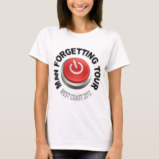 Camiseta Homem que esquece o Tshirt da excursão