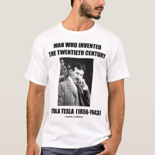 Camiseta Homem que inventou o século XX