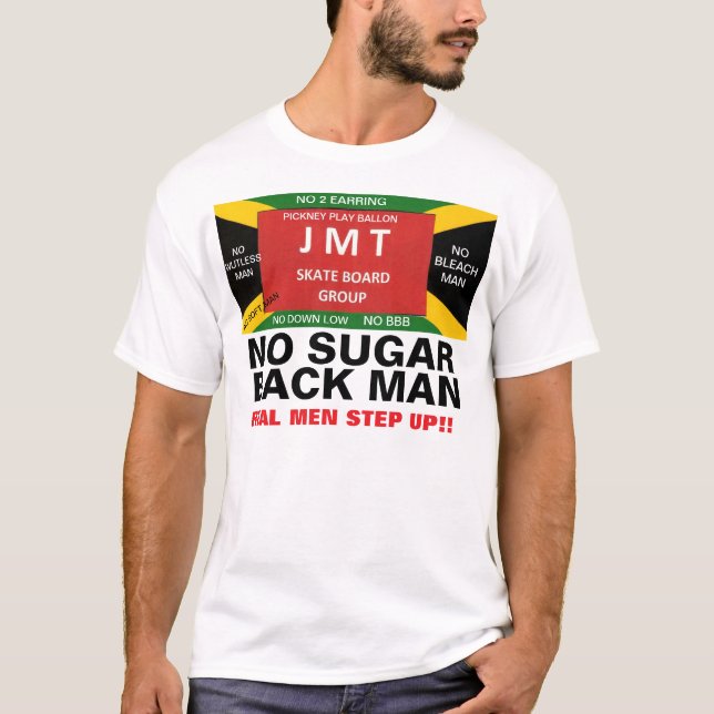 Camiseta Homem Sem Açúcar (Frente)