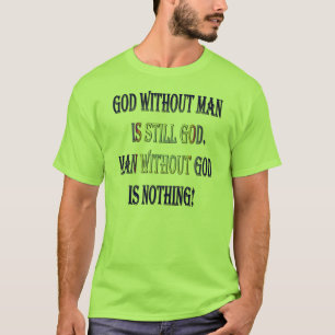 Camiseta Homem sem deus