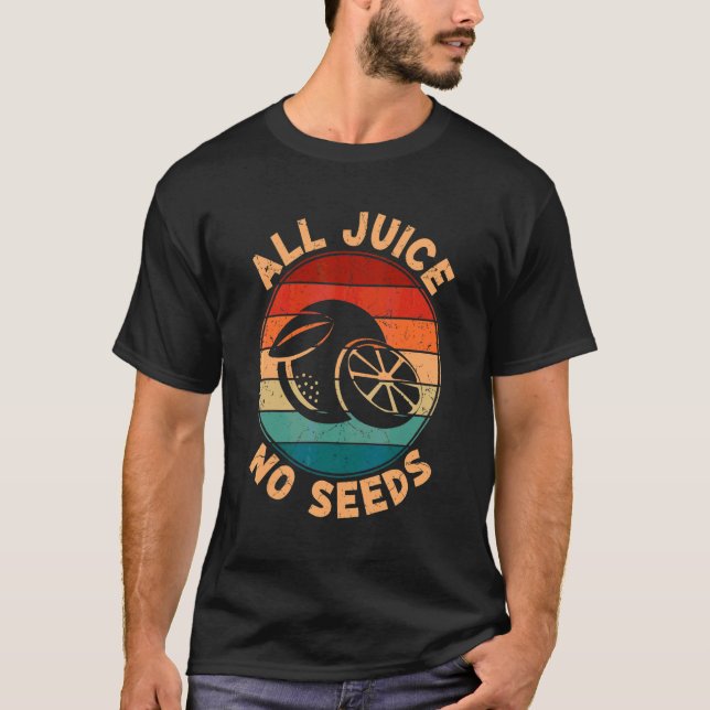 Camiseta Homem Sem Semente Após Operação de Vasectomia (Frente)