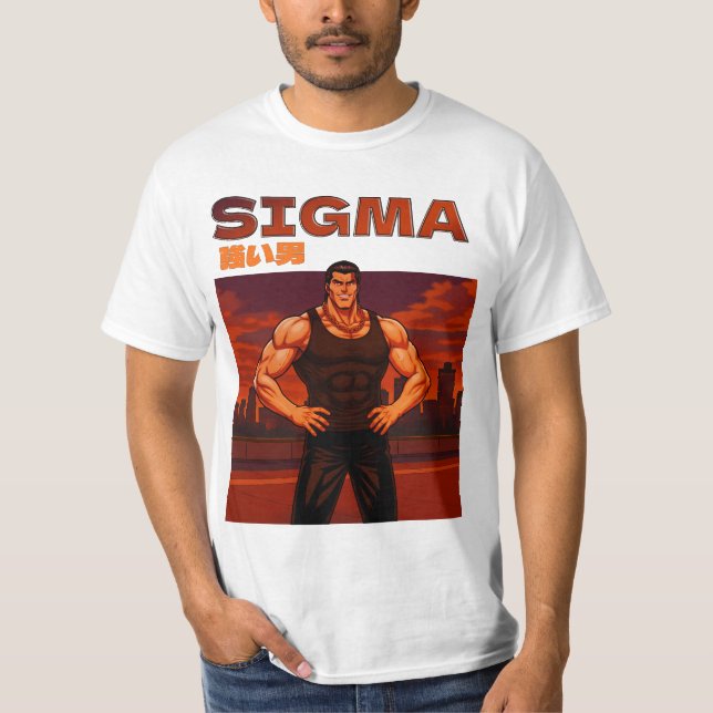 Camiseta Homem Sigma forte (Frente)