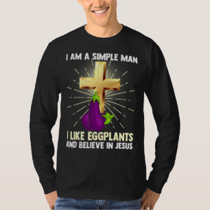 Camiseta Homem Simples Como Plantas Acreditam Em Jesus Ch