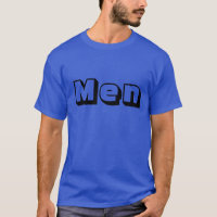 Homem Texto Personalizado Cor Azul Real Profunda A