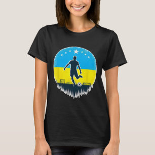 Camiseta Homem Ucraniano Fã do Nner Bandeira da Ucrânia Art