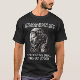 Camiseta Homem Vai Para O Espaço Da Camisa-T
