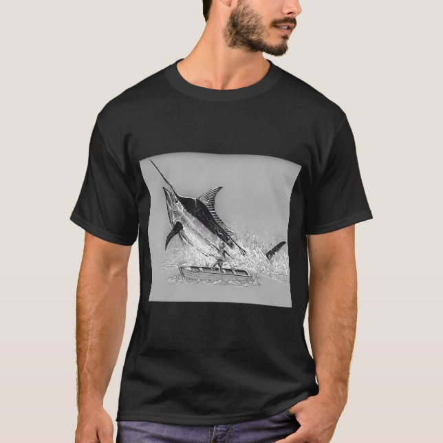 Camiseta Homem Velho e o Mar (Frente)