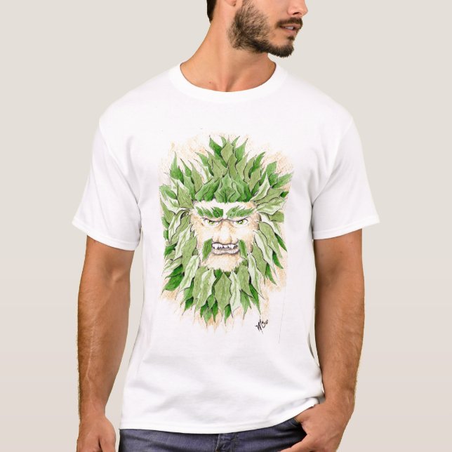Camiseta homem verde celta (Frente)