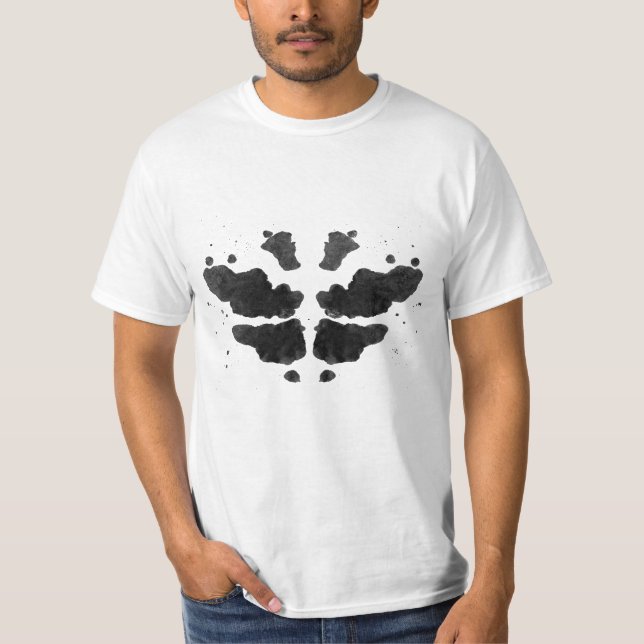 Camiseta Homemade Rorschach Inkblot (Frente)