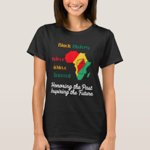 Camiseta Homenageando o Passado Inspirando Homens Mulheres