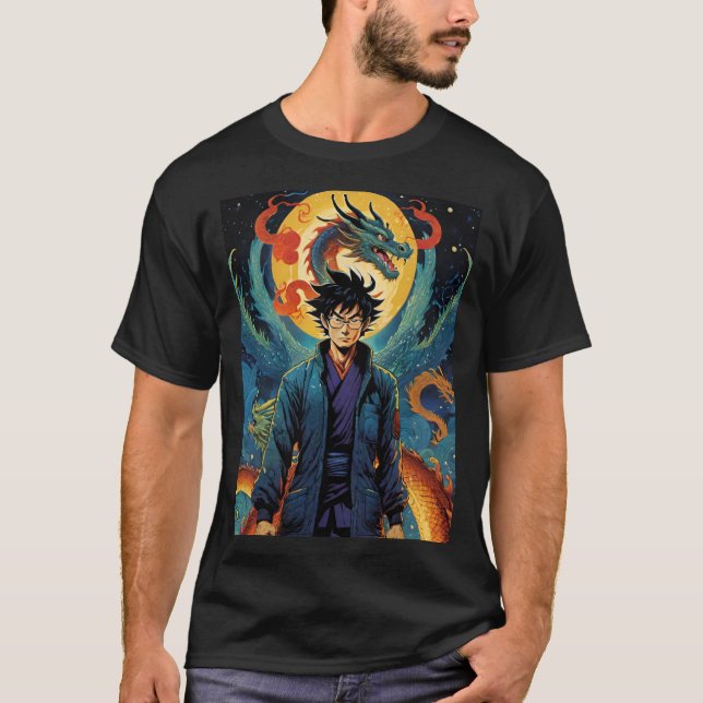 Camiseta Homenagem a Akira Toriyama (Frente)