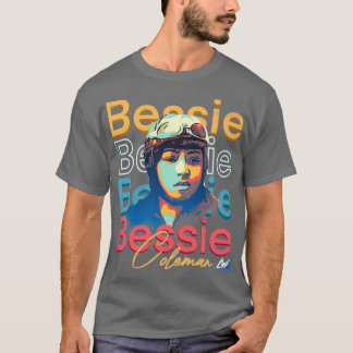 Camiseta homenagem a Bessie Coleman