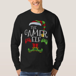 Camiseta Homenagem à Família Gamer Elf no Natal