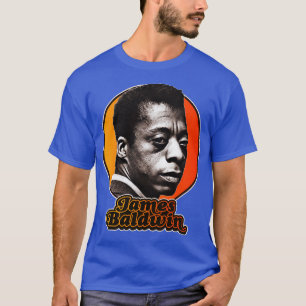 Camiseta Homenagem a James Baldwin Retro