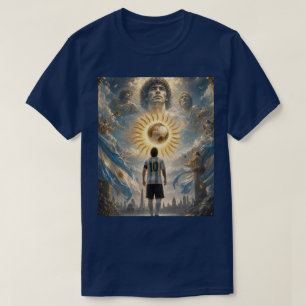 Camiseta Homenagem à Lenda do Futebol Argentino