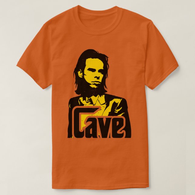Camiseta Homenagem à Próxima Porta da Caverna do Retro Nick (Frente do Design)