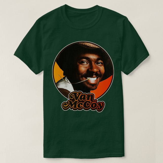 Camiseta Homenagem a Van McCoy (Frente do Design)