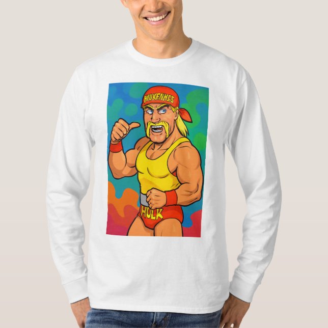 Camiseta Homenagem ao Hulk Hogan (Frente)