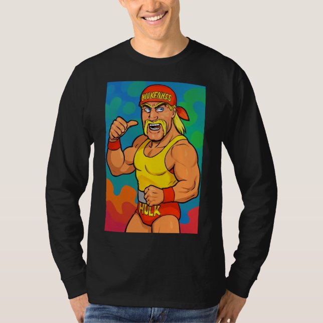 Camiseta Homenagem ao Hulk Hogan (Frente)