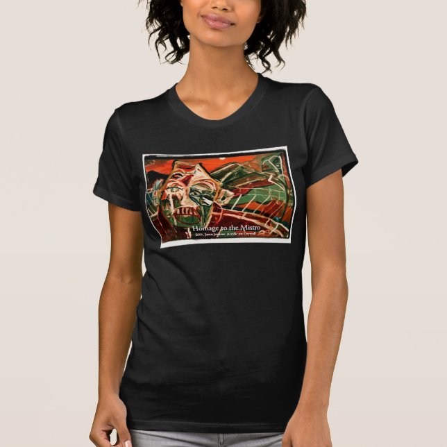 Camiseta Homenagem ao Mestre (Frente)