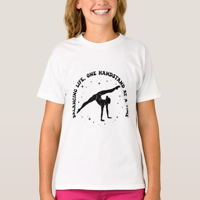 Camiseta Homenagem às ginásticas para a Vida Equilibrada (Frente)